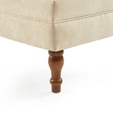 Stylish upholstered lounge for home décor