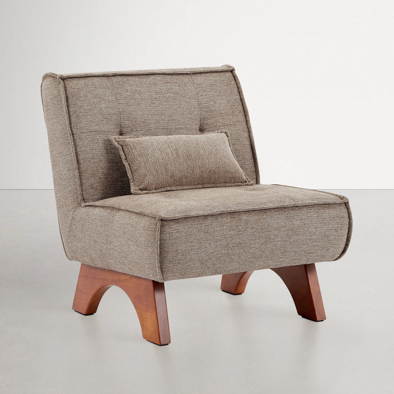 modern teak wood accent chair for cozy interiors