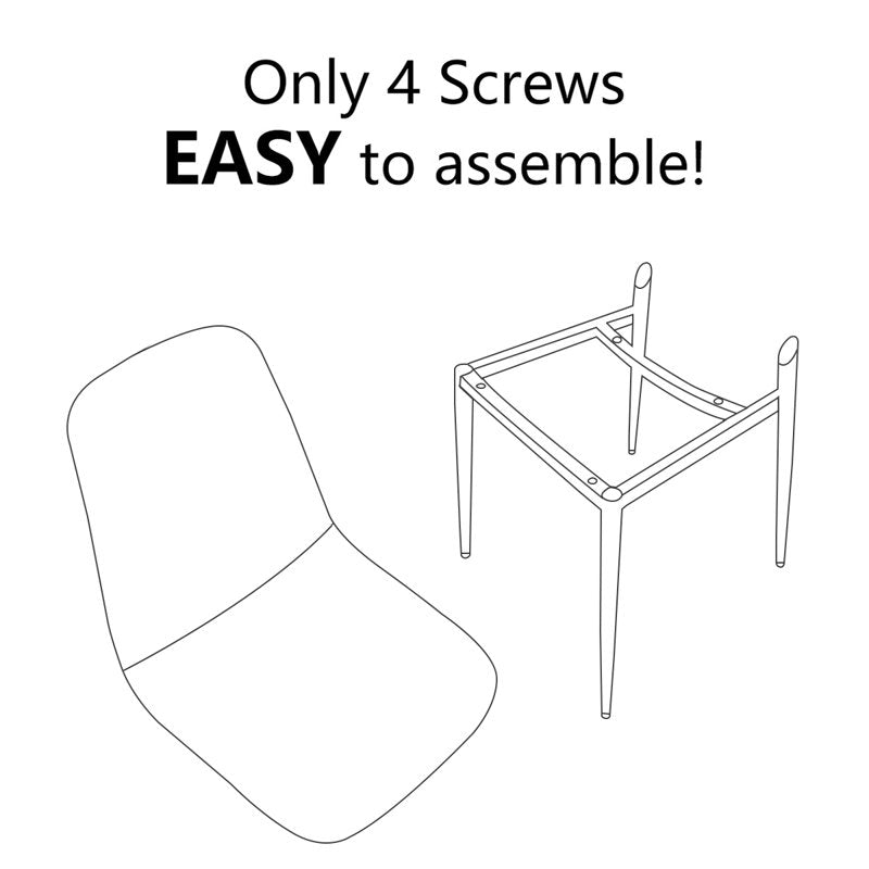 Modern compact dining table set for small spaces