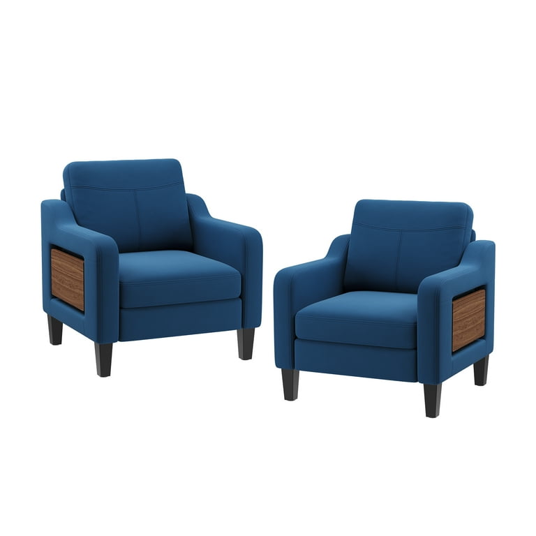 Luxury blue armchair for home décor