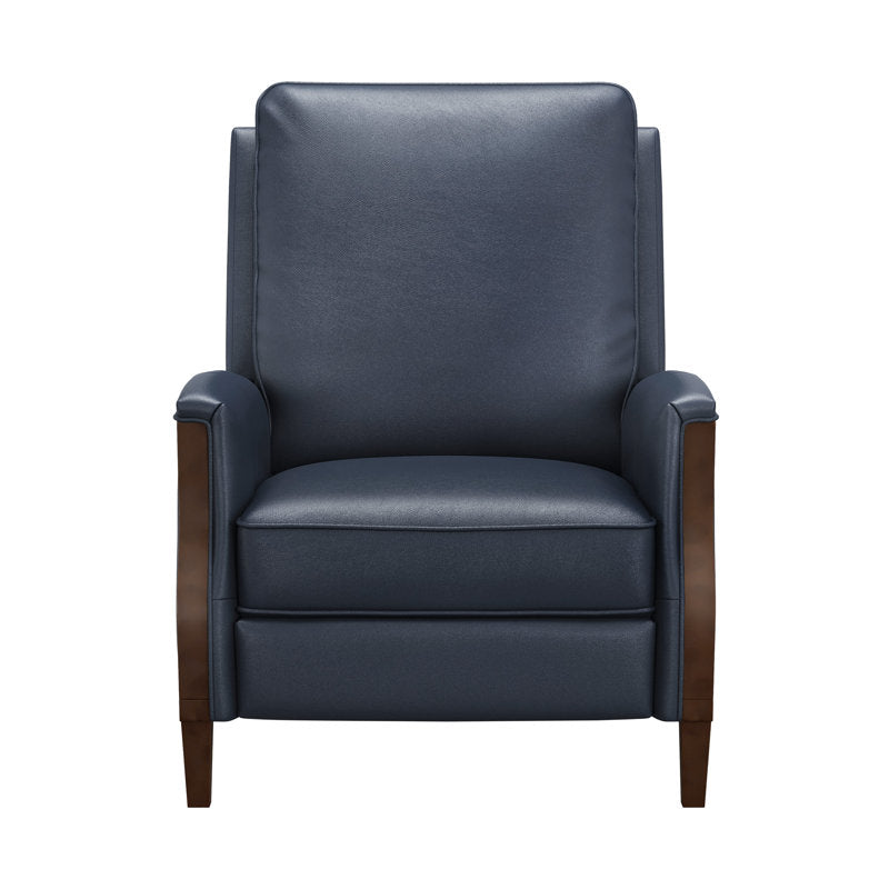 High-back teak wood lounge chairs for home and office