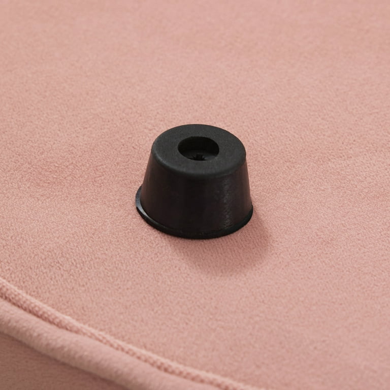 Velvet pink makeup chair 360 rotation