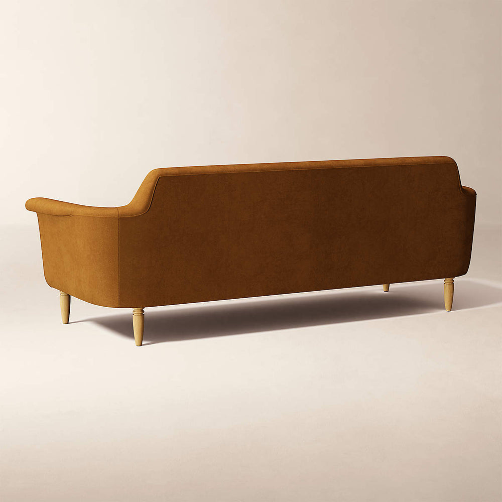 Luxury handcrafted wooden sofa for contemporary interiors
