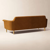 Luxury handcrafted wooden sofa for contemporary interiors
