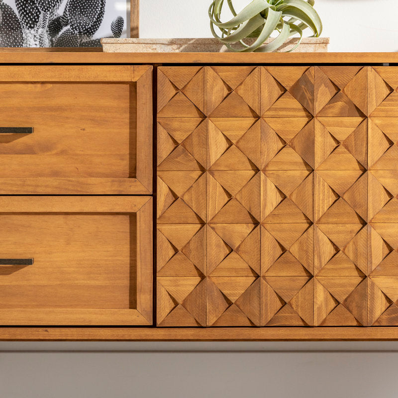 Designer teak wood furniture sideboard for home décor