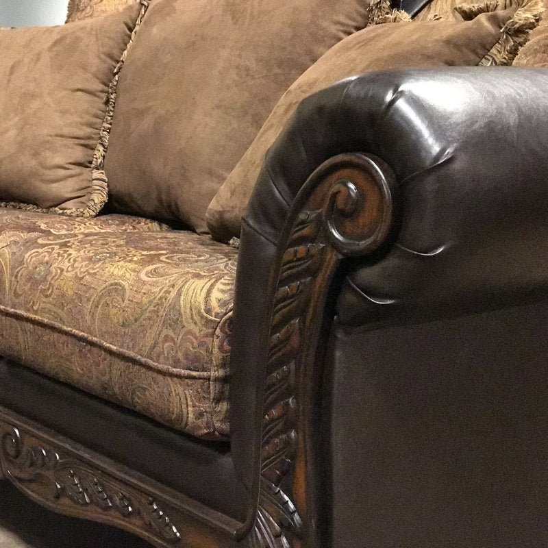 Premium hardwood teak wood sofa for luxury interiors