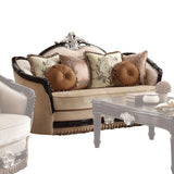 Classic designer teak wood sofa set for elegant home interiors