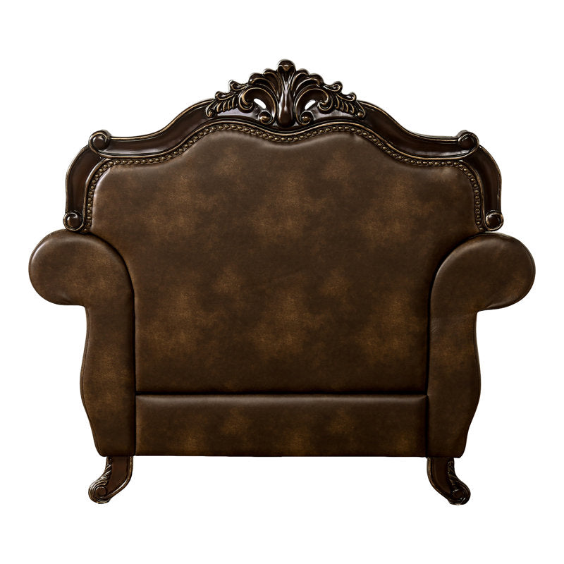 Royal handcrafted teak wood seating chair