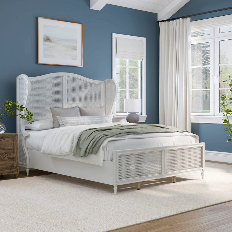 luxury bedroom furniture cane bed
