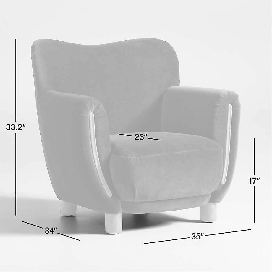 Stylish curved back armchair crafted from solid teak wood
