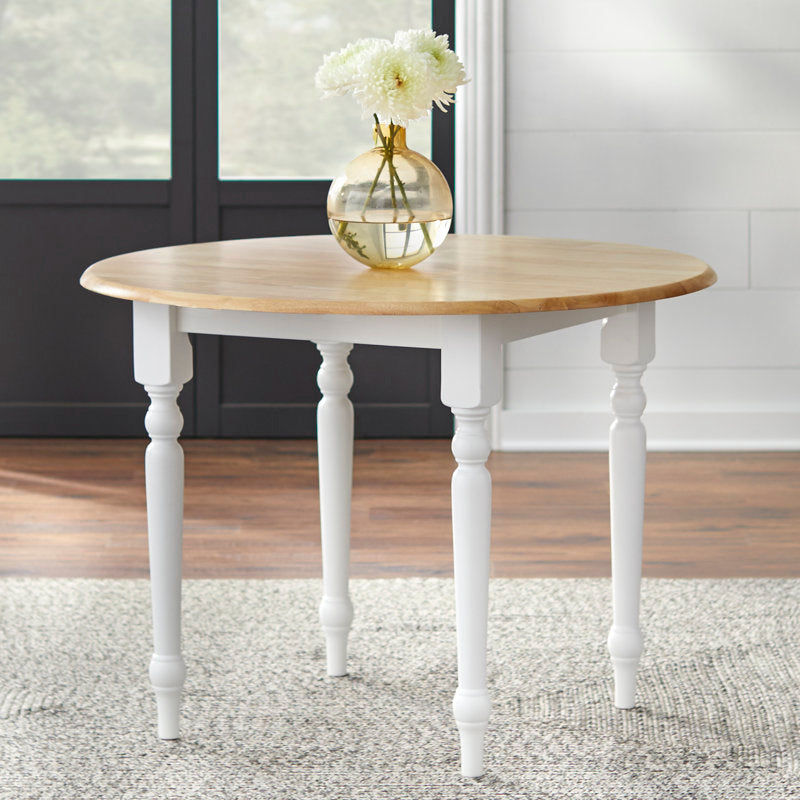 Compact teak wood dining furniture for kitchen space