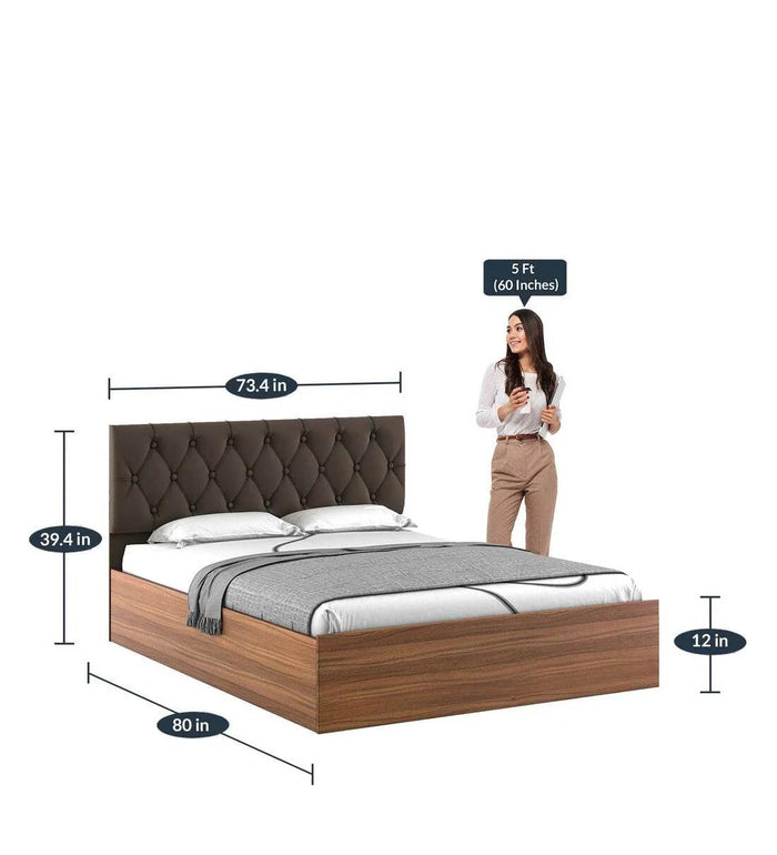 Elegant modern bedroom bed frame design
