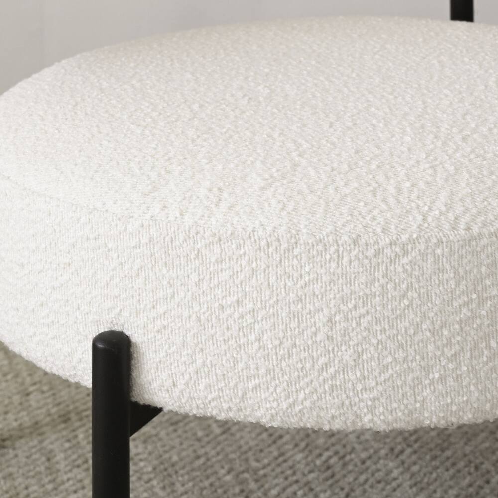 Natural cane rattan back lounge chair
