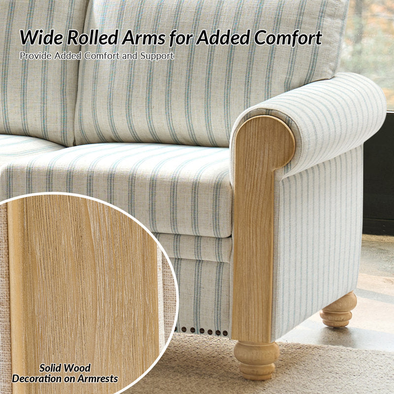 Stylish teak wood couch for modern homes