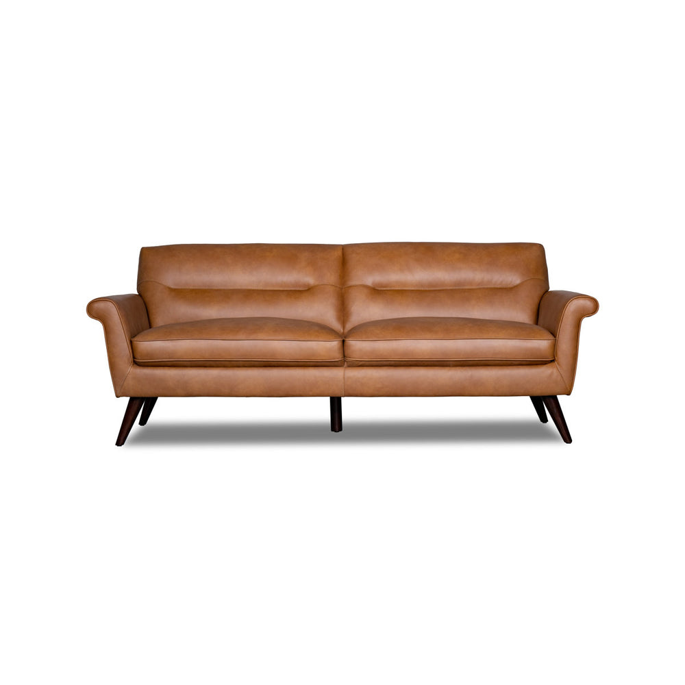 Modern 3 seater leather sofa living room furniture