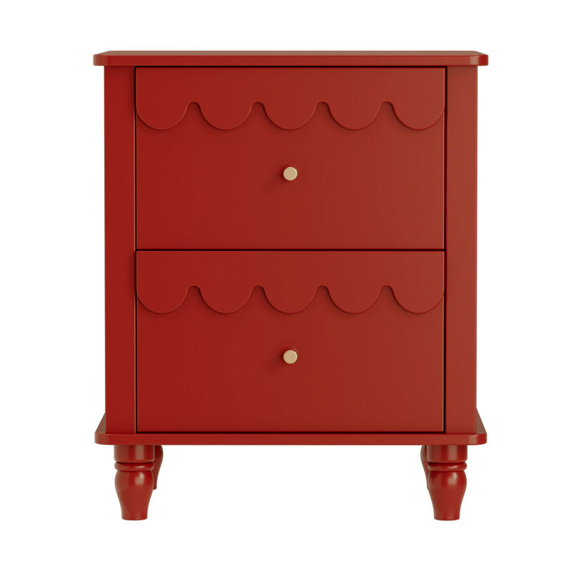 Premium teak wood nightstand for bedroom storage