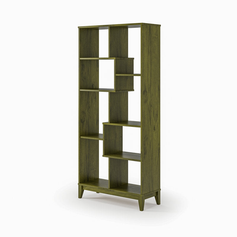 Premium teak wood storage shelf with modern design