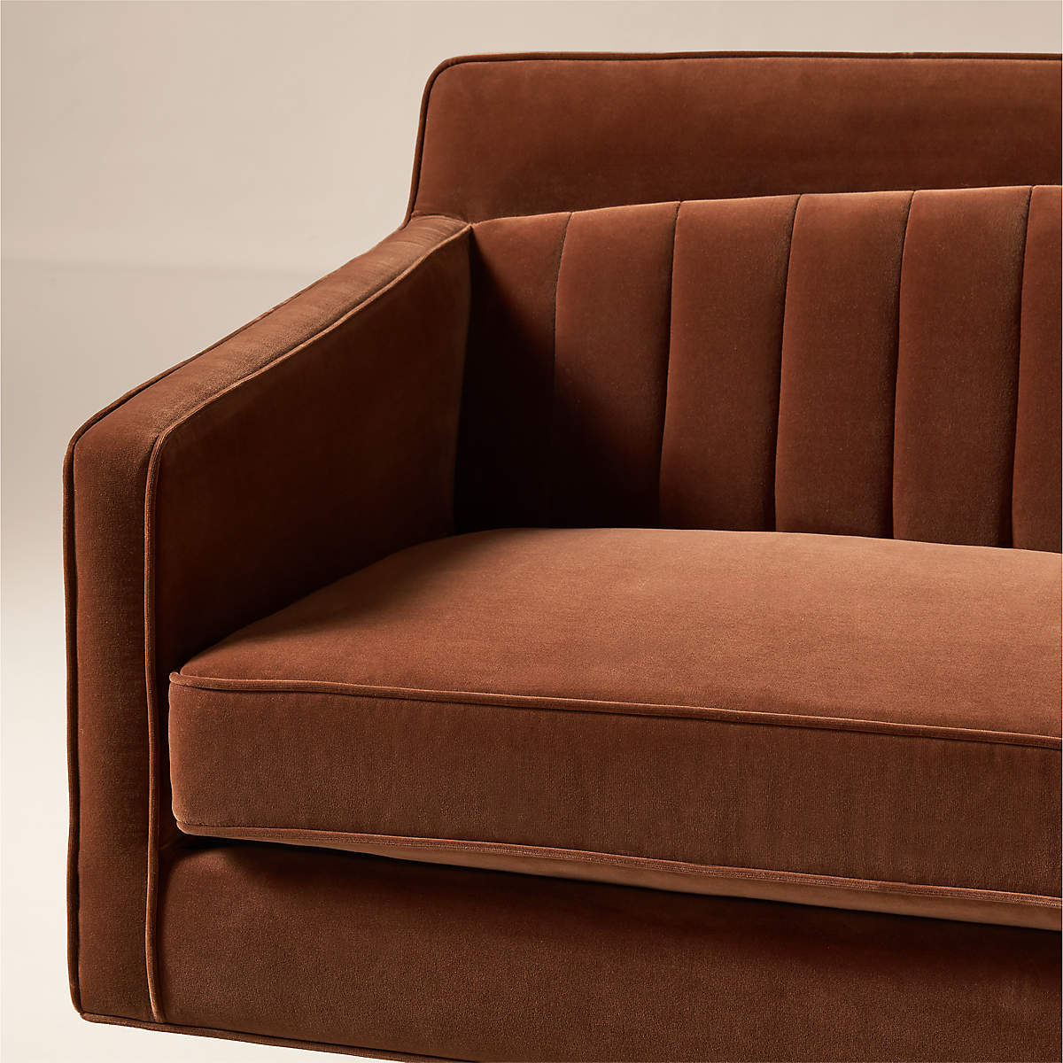 Modern handcrafted teak wood couch for home décor