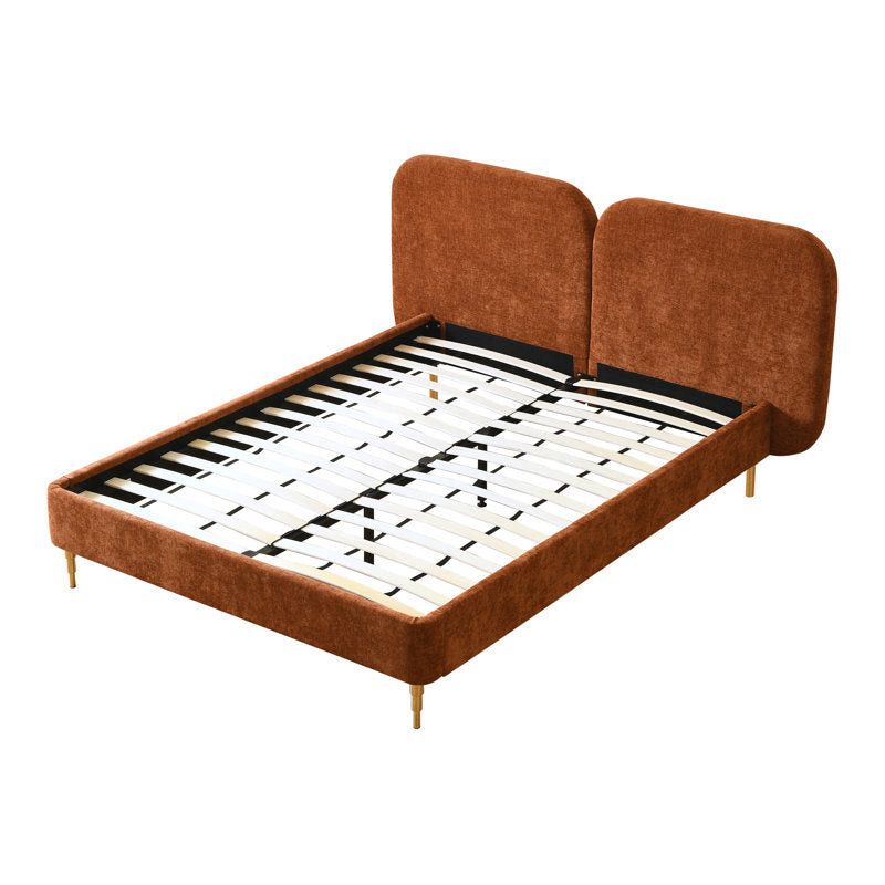 Designer modern bed for bedroom interior