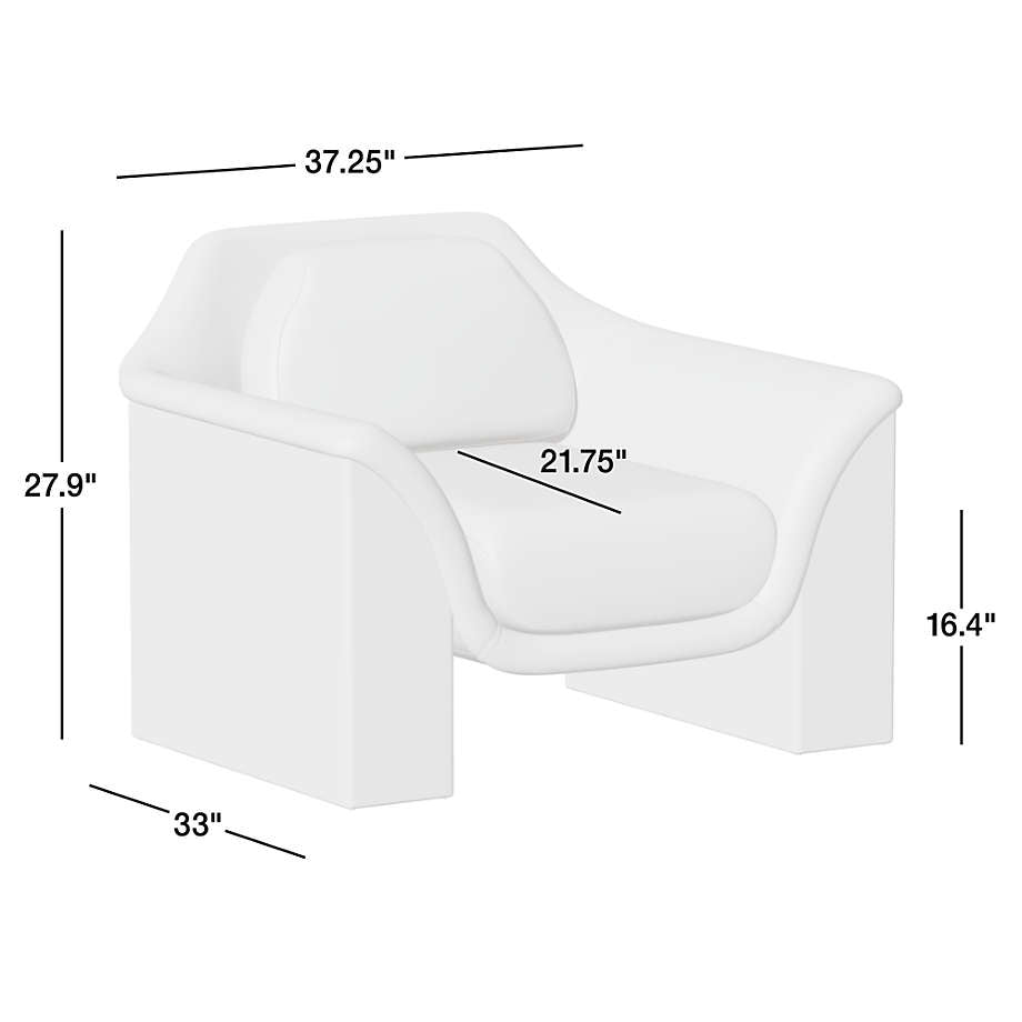 Modern teak wood lounge chair with cushioned seating