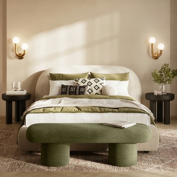 luxury bedroom bench wooden seating