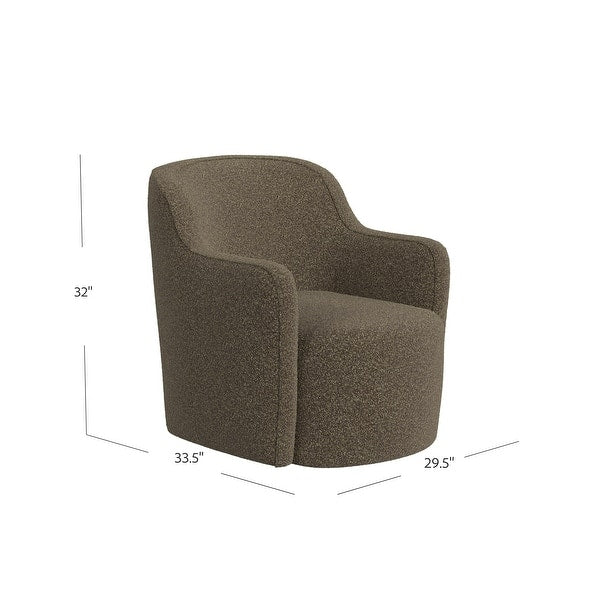 Soft cushioned teak wood reading chair