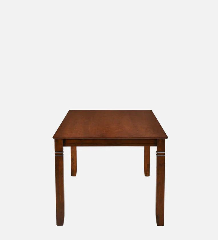 Stylish teak wood dining table set for home interiors