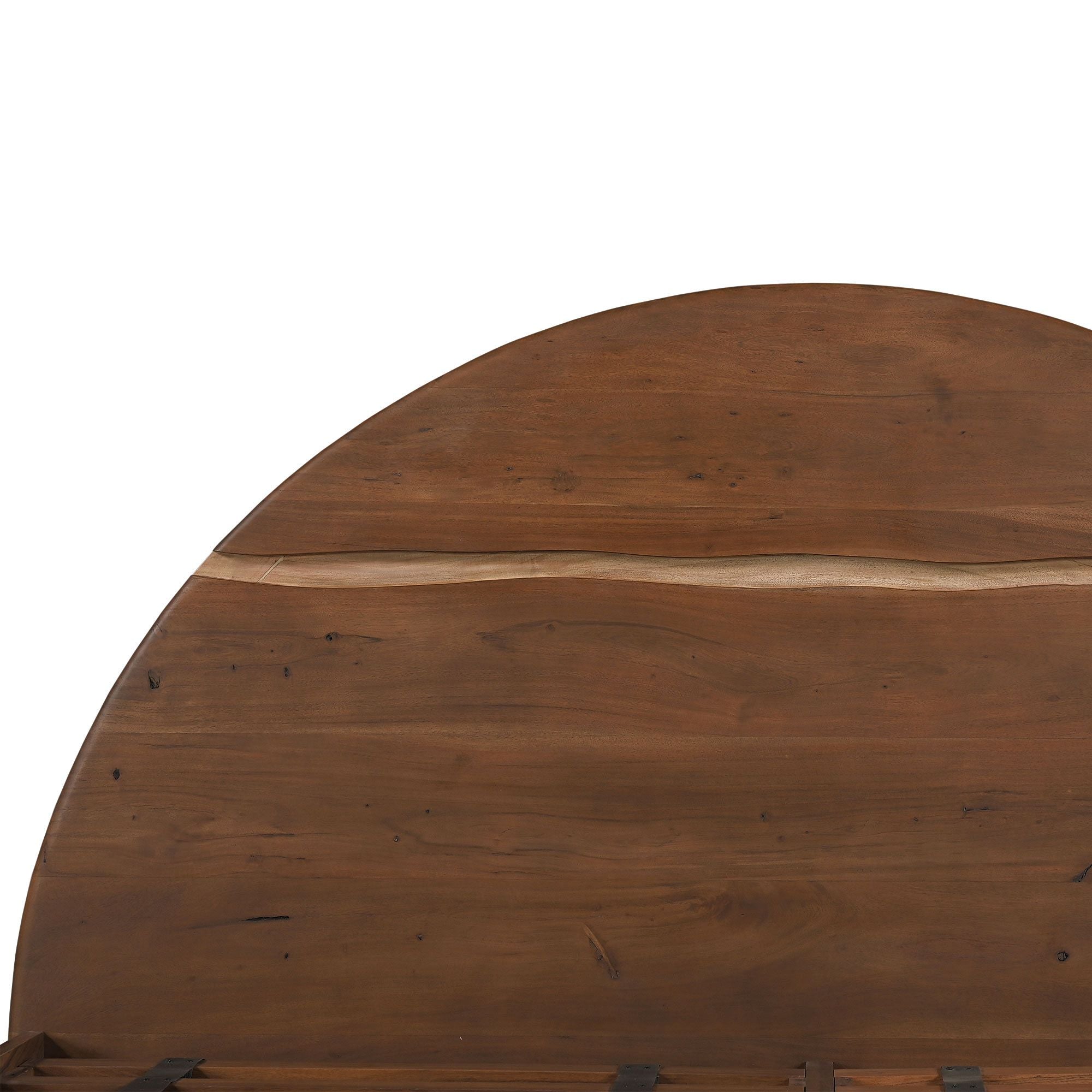 Premium wooden bed frame made from solid teak wood