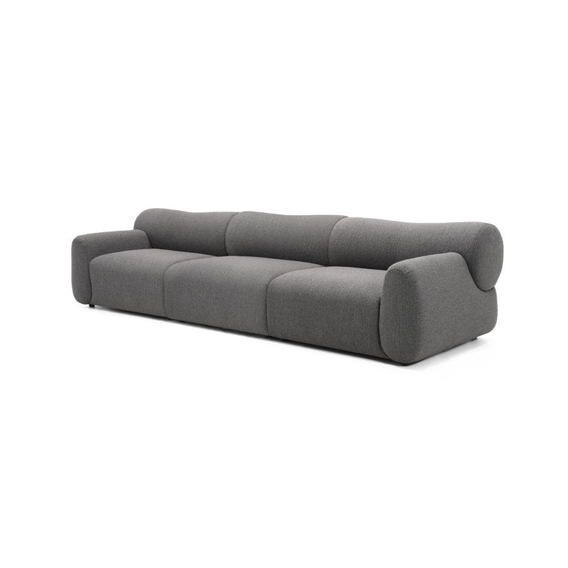 Modern minimalist fabric sofa for living room