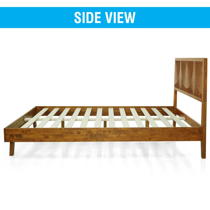 Designer wooden bed for modern homes