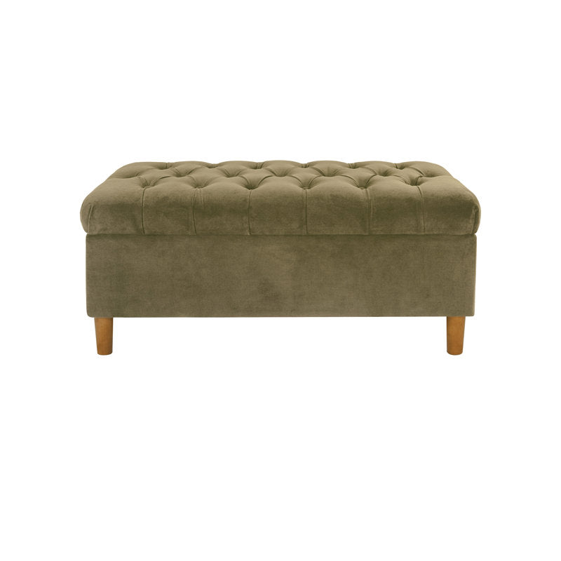 Sky Rise Decor luxury teak wood storage bench