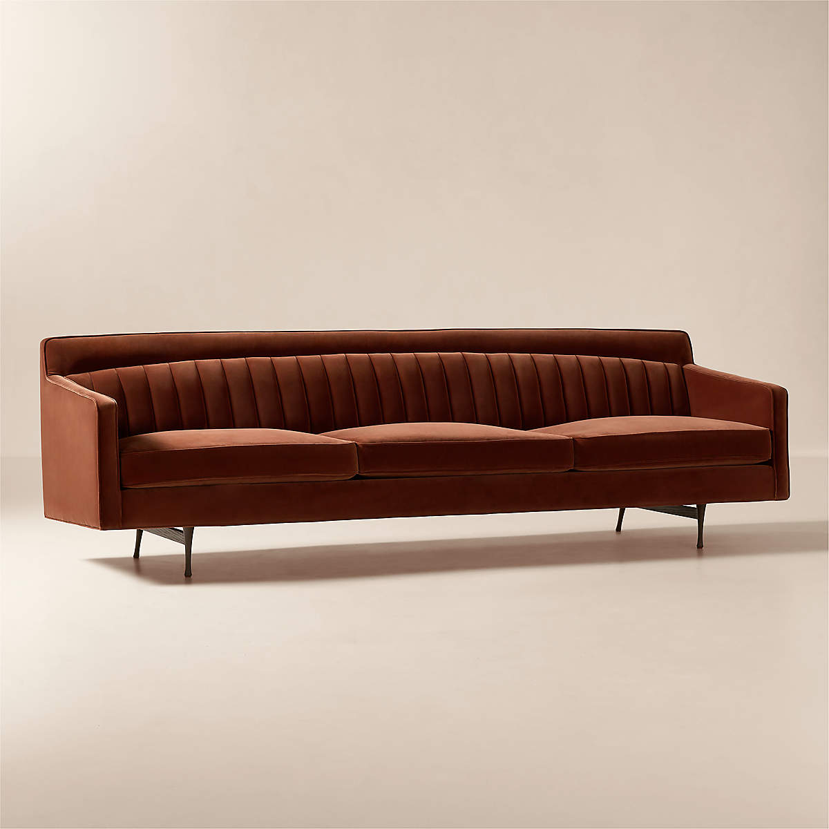 Contemporary living room teak wood sofa furniture