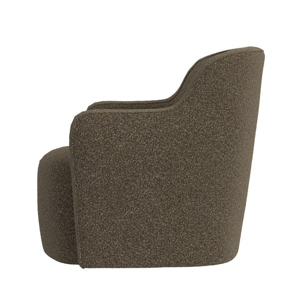Stylish upholstered armchair for office lounge