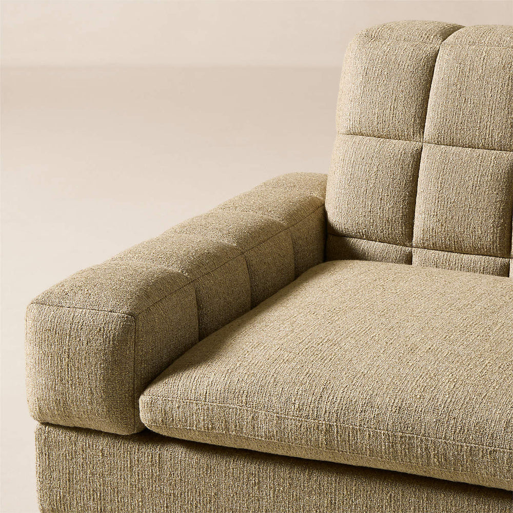Comfortable teak wood lounge chair for living room