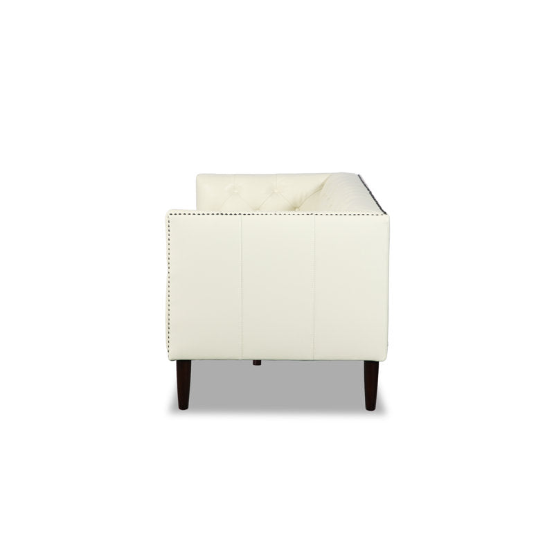 Elegant upholstered living room sofa
