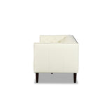 Elegant upholstered living room sofa
