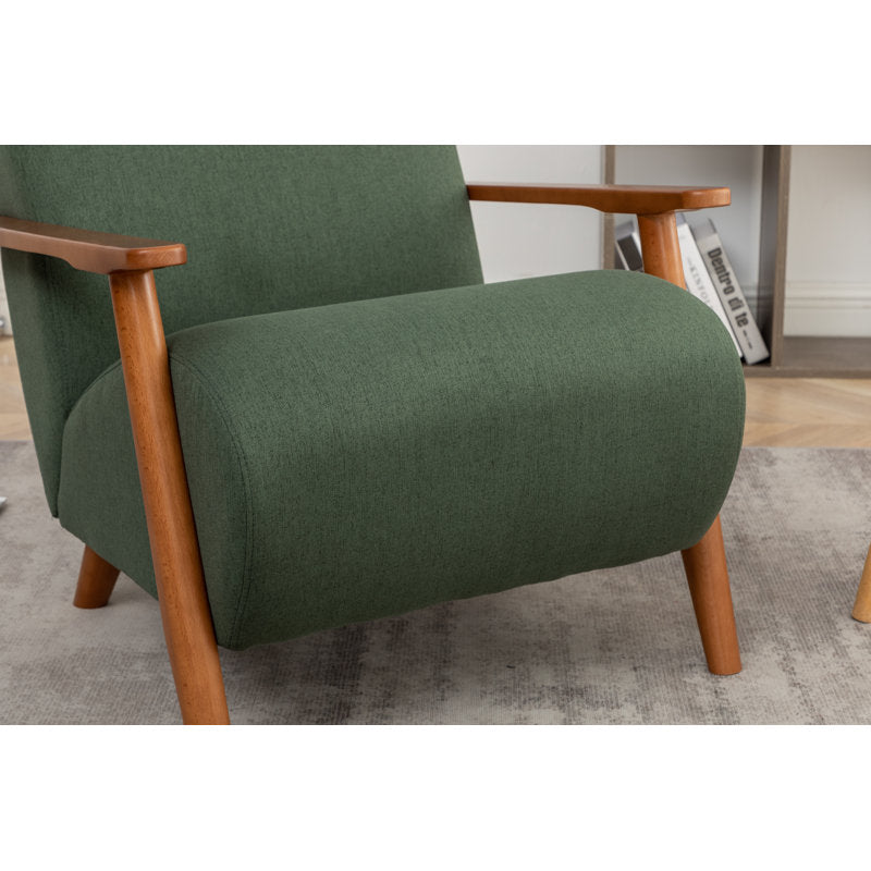 Contemporary green accent chair by Sky Rise Decor