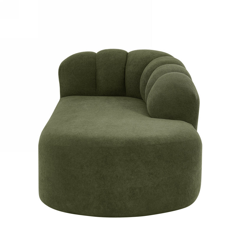 Olive green modern sofa for luxury home décor