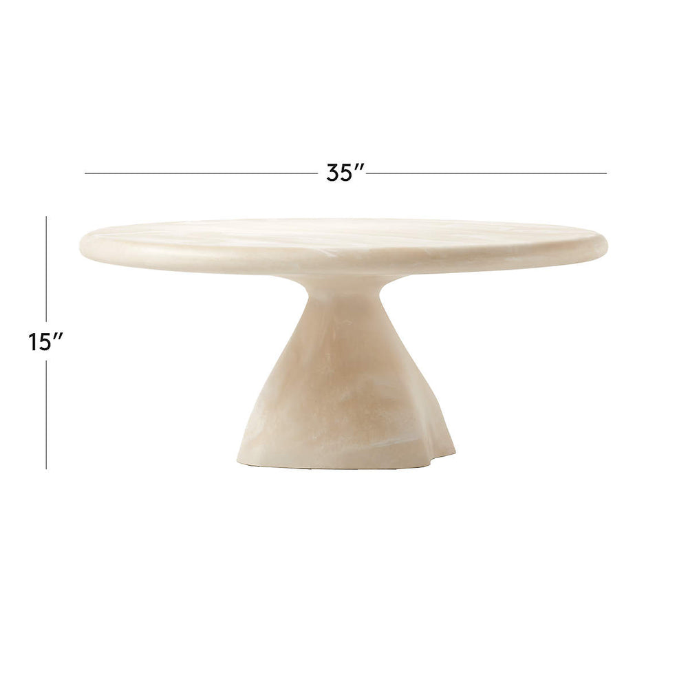 Luxury handcrafted teak wood center table for living room