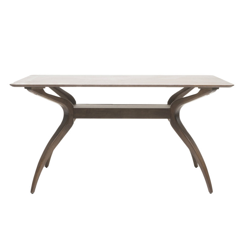 elegant teak wood dining set indoor