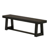 Solid wood center table for living room