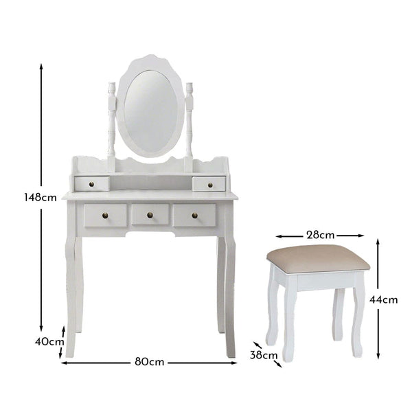 compact vanity desk for bedroom