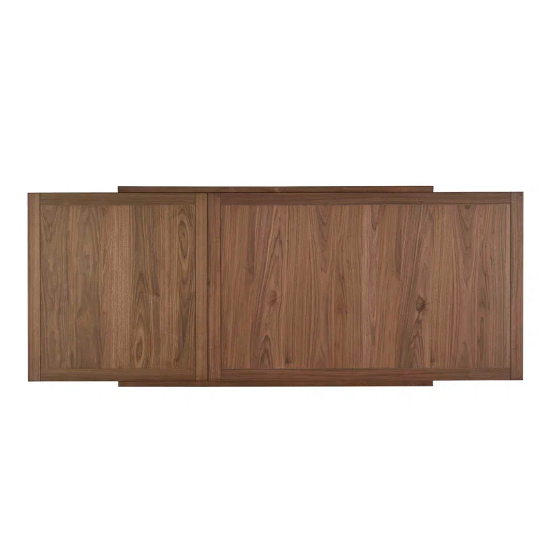 premium wood dining table with fabric chairs
