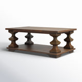 Handmade teak wood living room coffee table