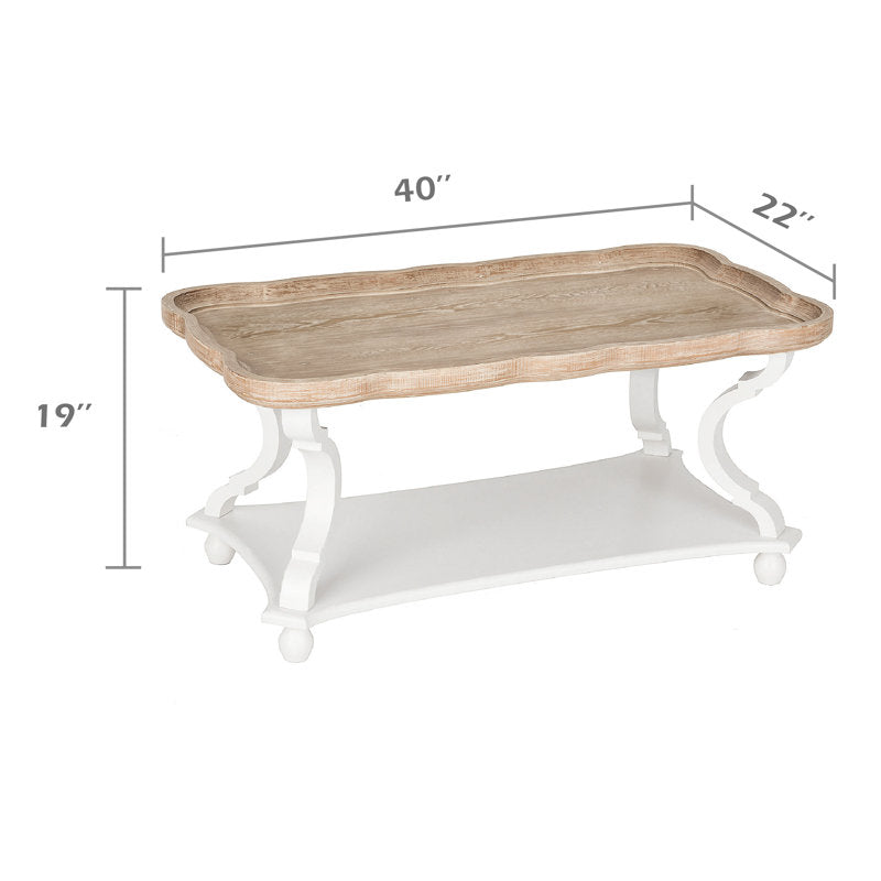 Sky Rise Decor teak wood coffee table