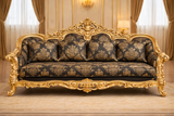 Royal Luxury Hand-Carved Wooden Sofa Set | Premium Classic Design (3+1+1)