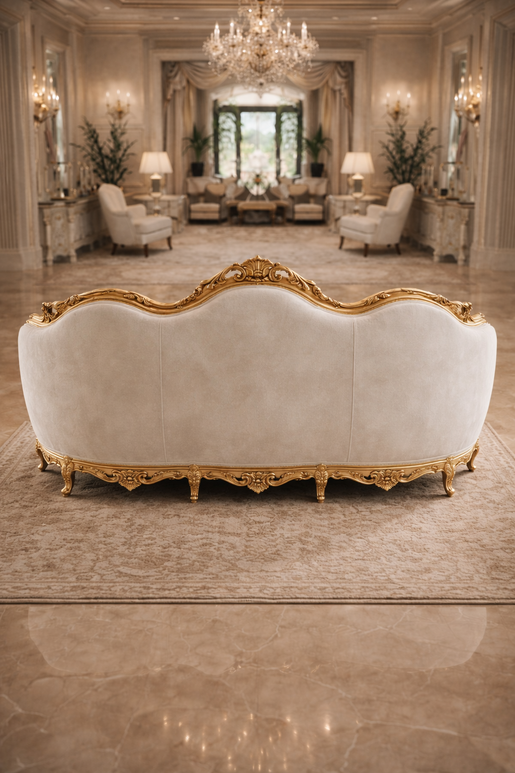 Royal Luxury 3 Seater Sofa | Premium Classic Designer Carved Sofa