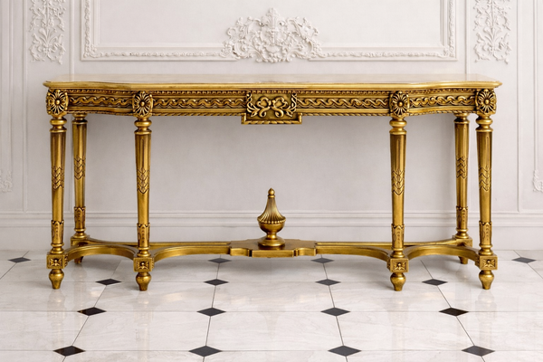 Versailles Royale Console Table – Imperial Gold Edition
