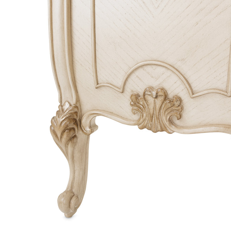 Classic French Style Teak Wood Sofa Bench