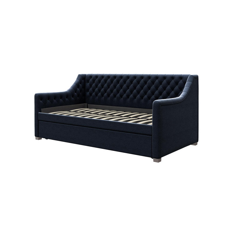 Solid teak wood guest room daybed
